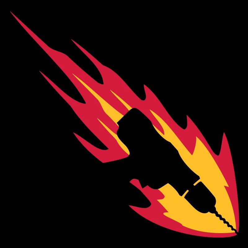 Cordless Drill On Fire