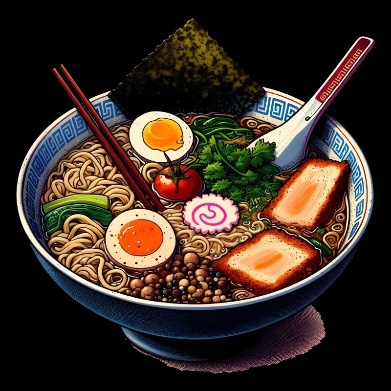 Ramen Nudelsuppe