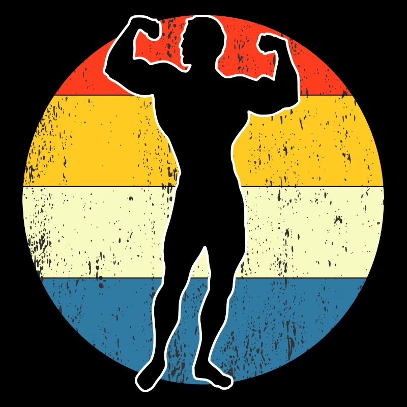 Retro Vintage workout Sunset Design