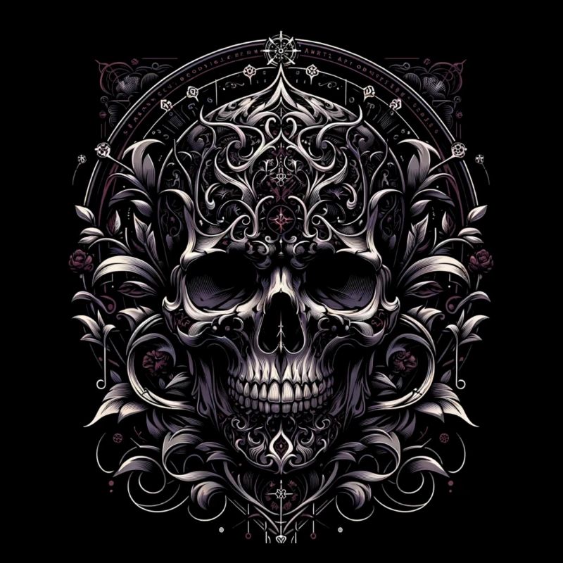 Baroque Skull Majesty