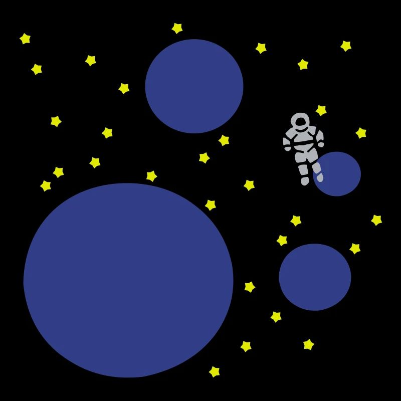 astronaut planets space spaceman