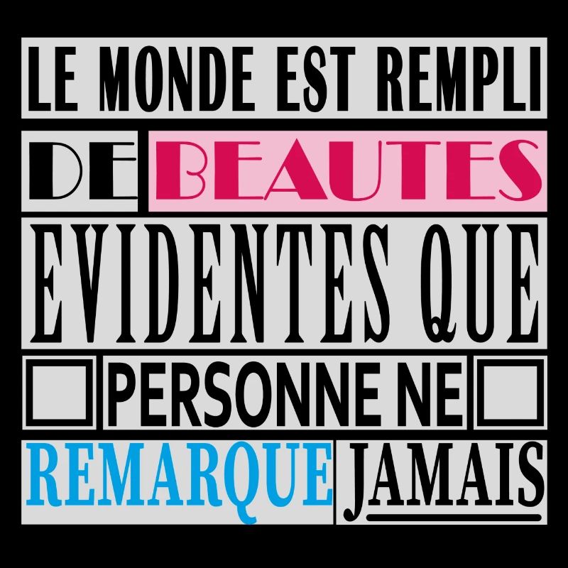 BEAUTES-Citation sur les beautés