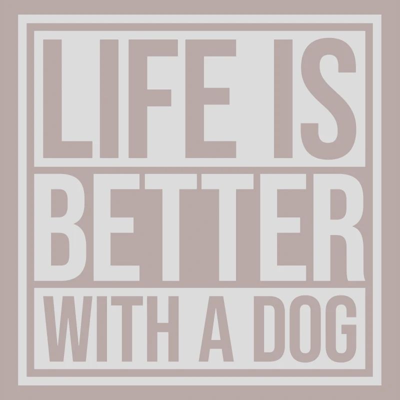 better with a dog