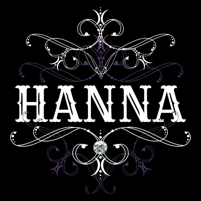 Hanna Surname First name personalized