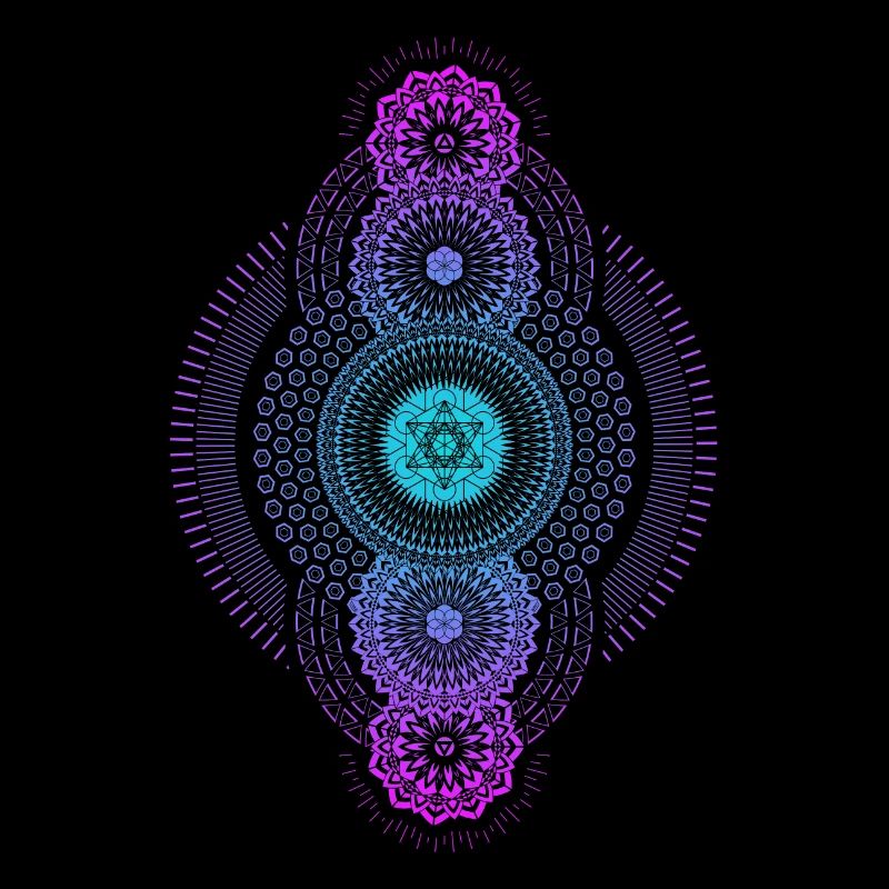 Gradient Geometric Dimension de Metatron