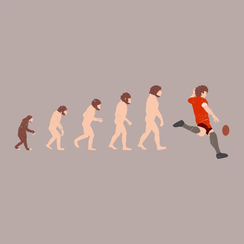 Evolution Rugby Drôle d’idée cadeau