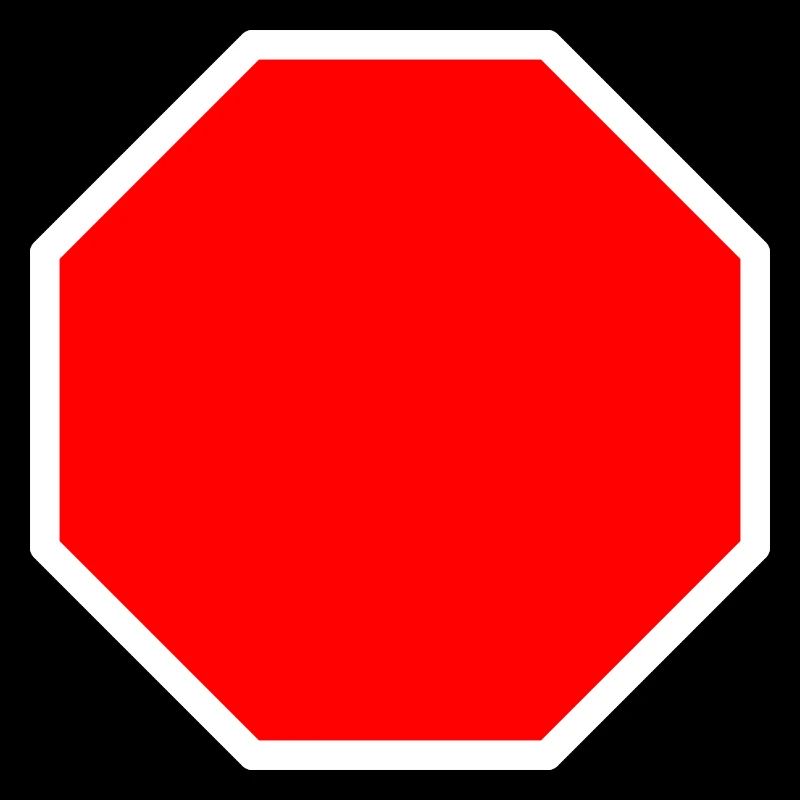 Stopschild Vorlage + DEIN TEXT
