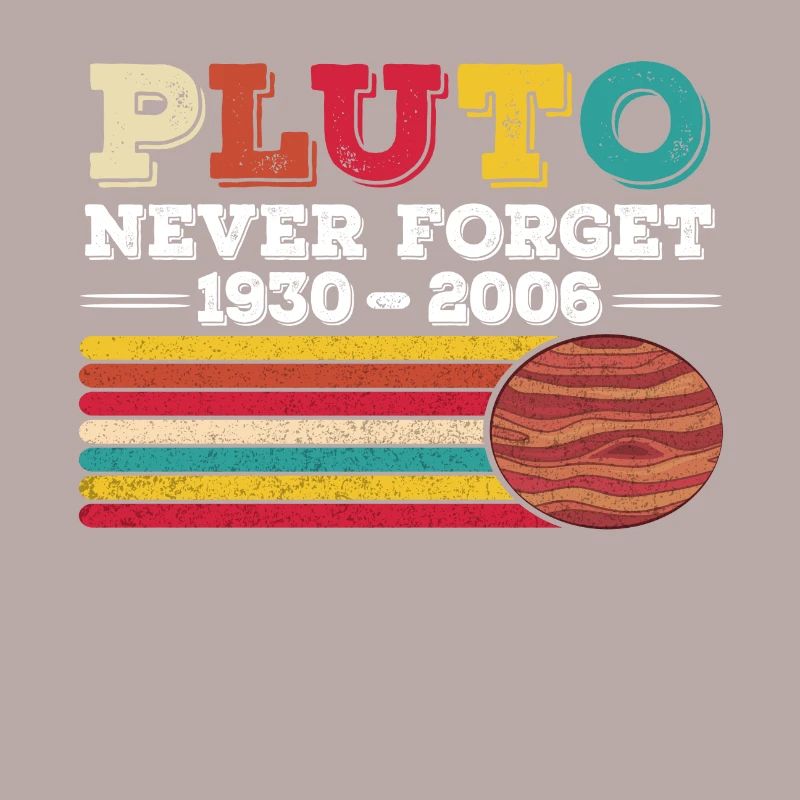 Pluto Never Forget 1930 - 2006 Vintage Gift
