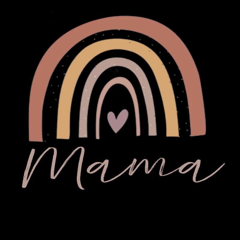 Regenbogen Mama Mom Baby Beste Mama Muttertag