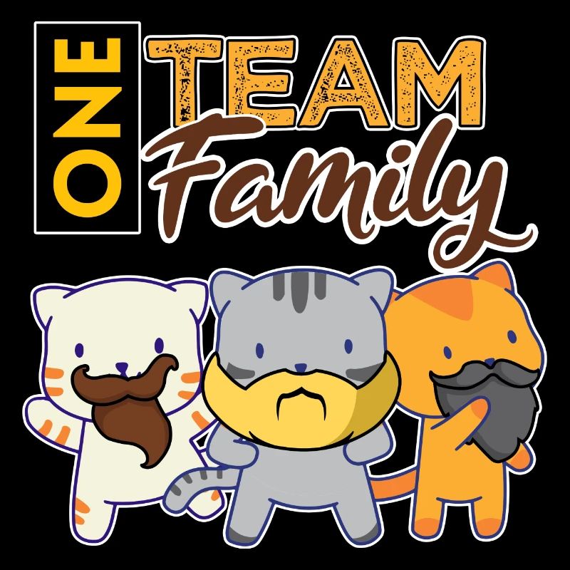 team familie katze bart bachelorette party asatru