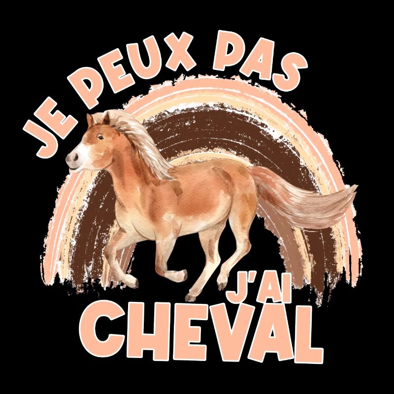 j'peux pas j'ai cheval style rainbow boho