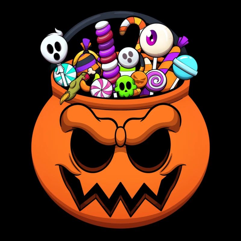 Halloween Trick oder Treat Süßigkeiten