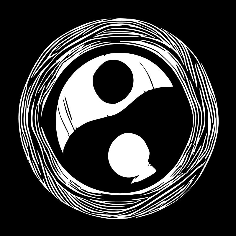 Yin Yang Sign Symbol Peace Happiness Vector 11