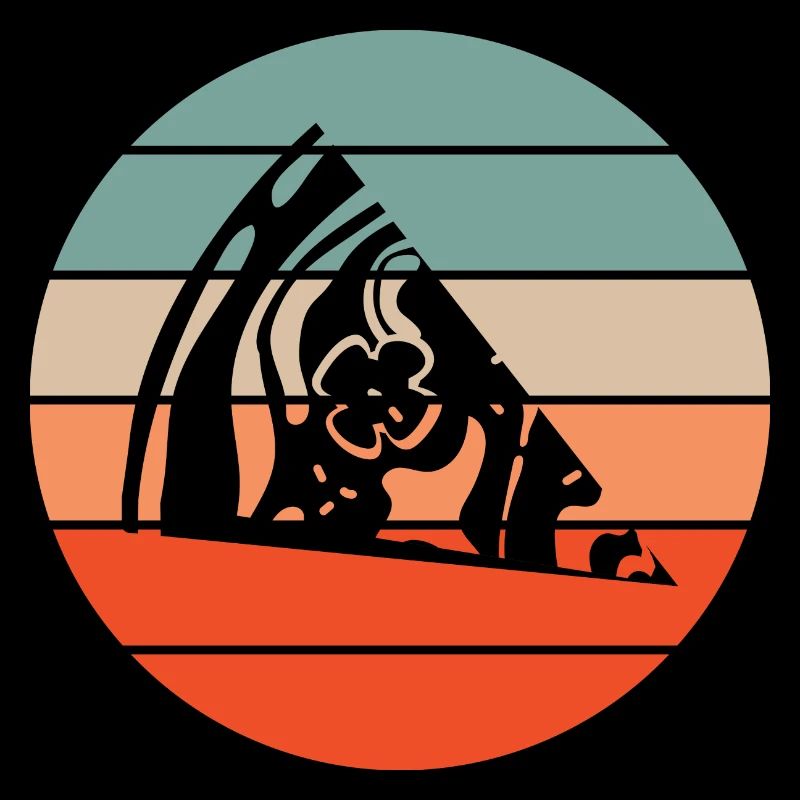 Pizza Retro Sunset