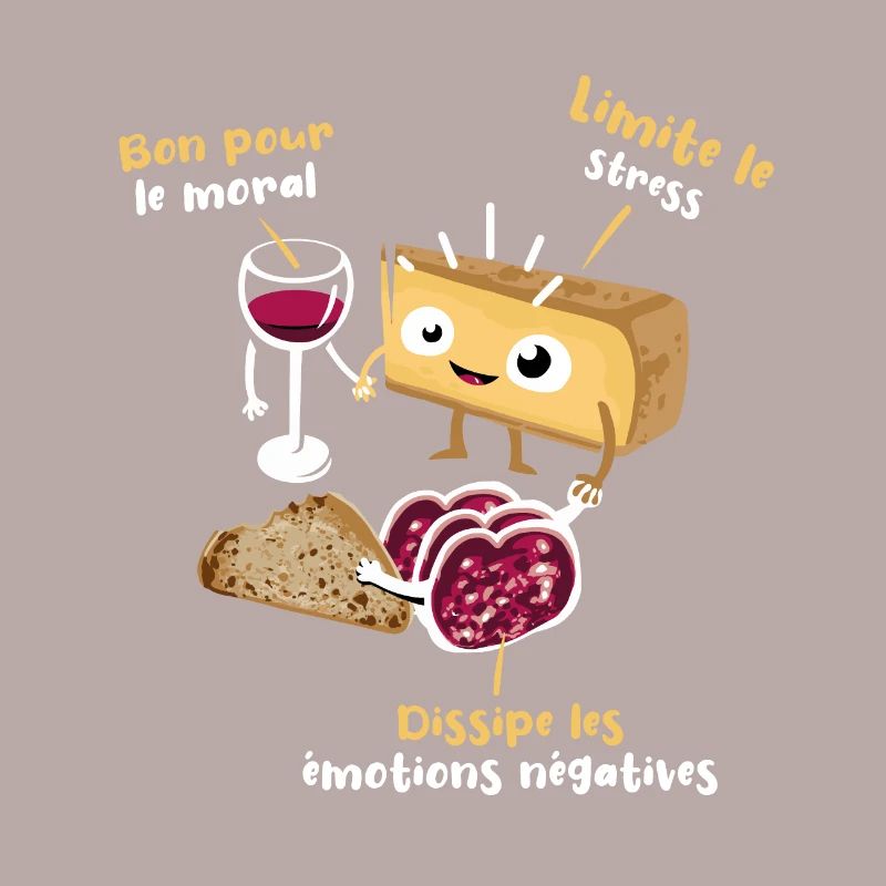 vin comté saucisson