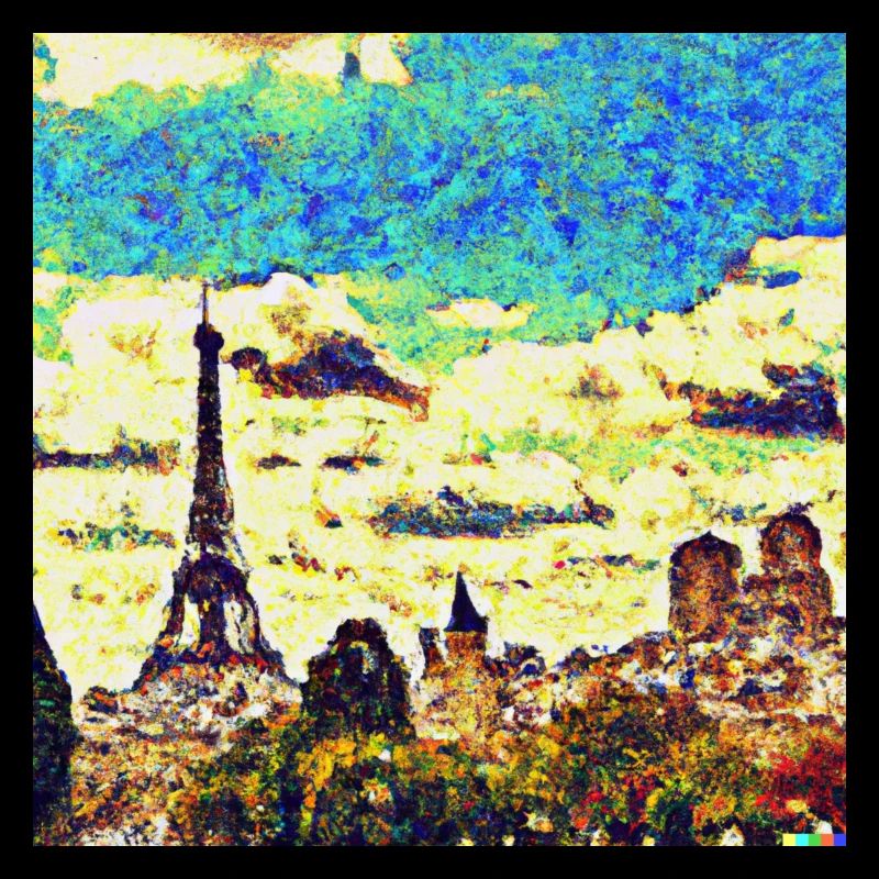 P a r i s - van Gogh Style