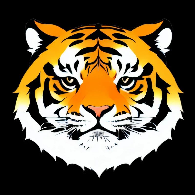 Comic Tiger Mignon Drôle Cool Dessin animé 21