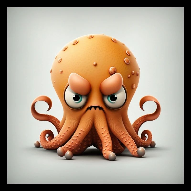 Angry Octopus Gift