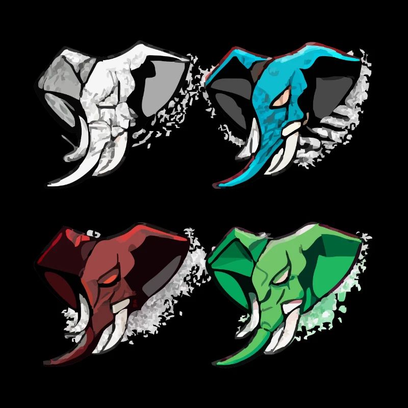 Les 4 éléphants