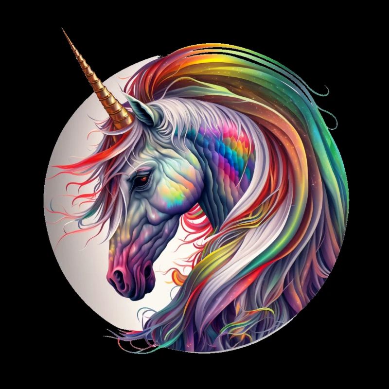 Regenbogen Einhorn
