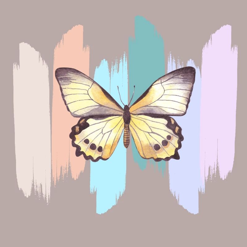 Regenbogen-Schmetterling