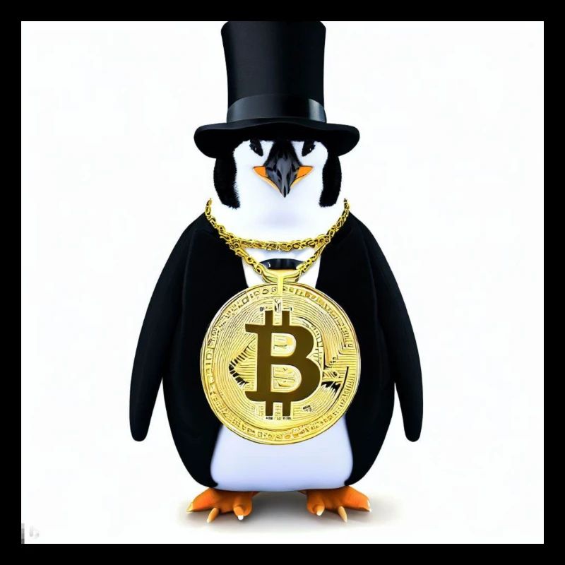 cooler Pinguin