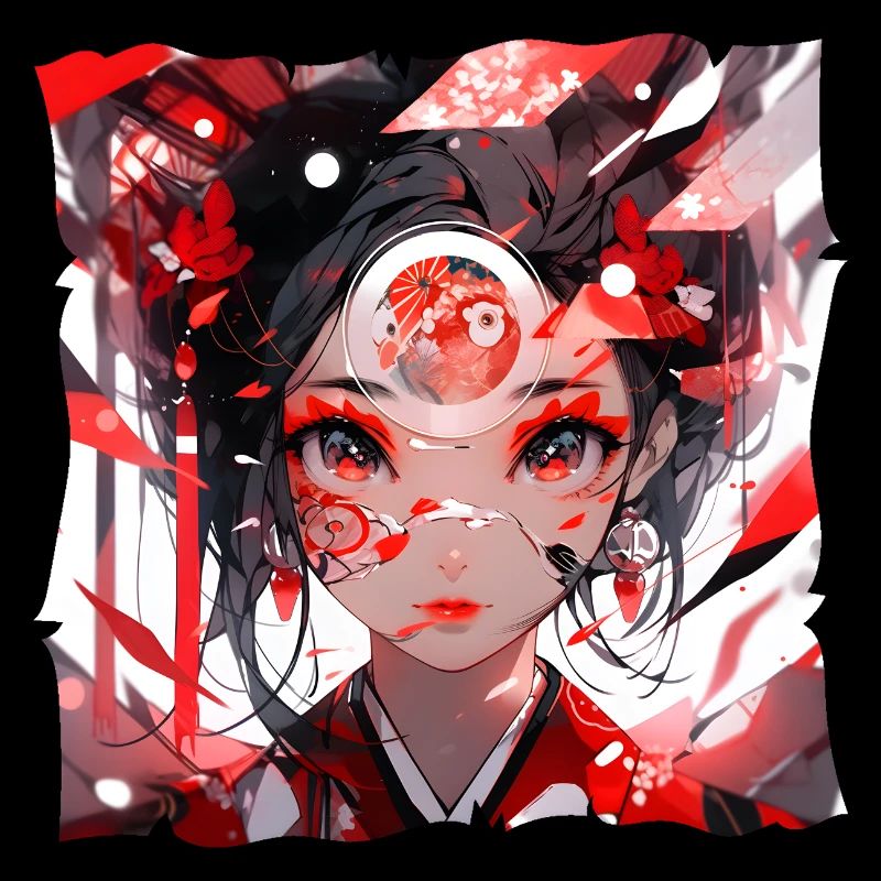 Japanisches Cyper Mädchen #1