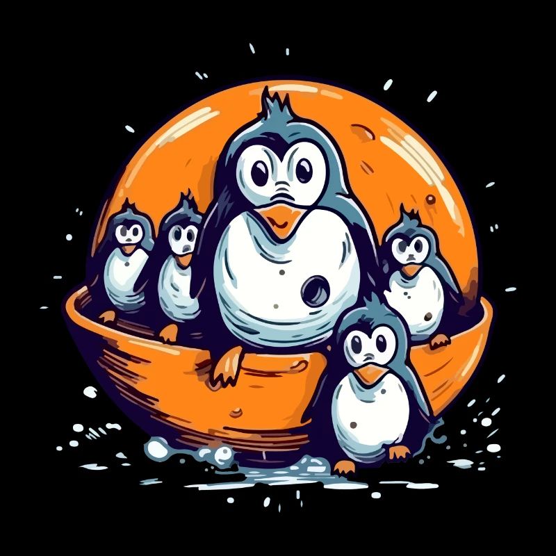 L'équipe de pingouins