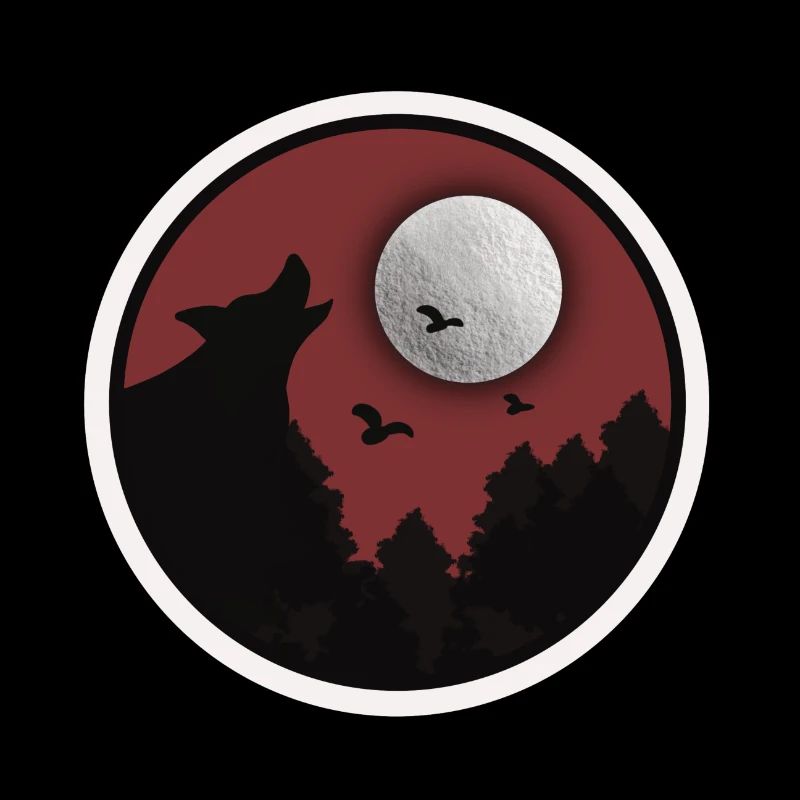 Der Wolf in der Nacht