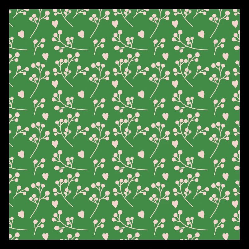 Blume-Blatt-Muster Flower Leaf Pattern