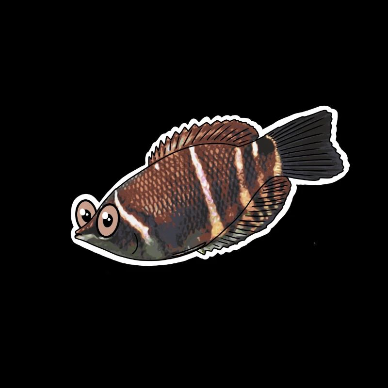 gourami chocolat