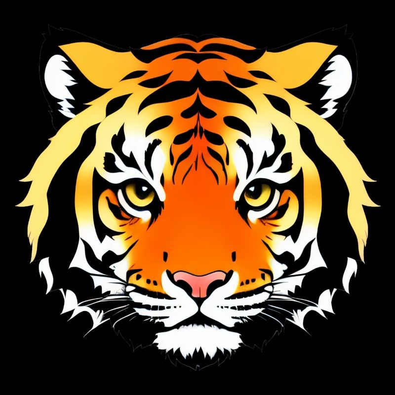 Comic Tiger Mignon Drôle Cool Dessin animé 14