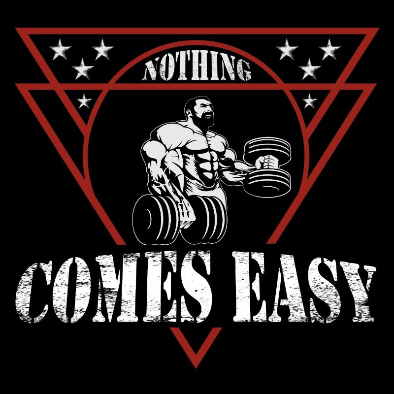 Nothing Comes Easy Gym Design