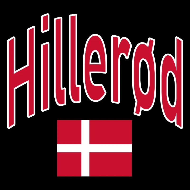 Drapeau de Hillerød Danemark