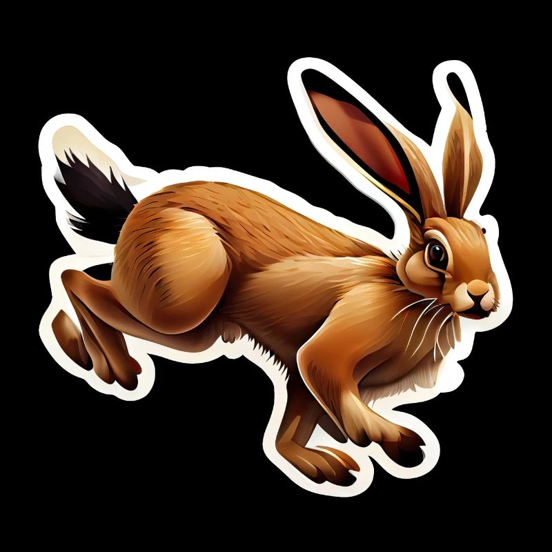 Springender Hase 2