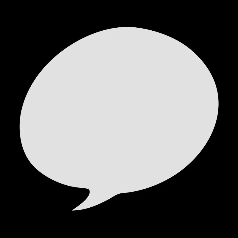 speech bubble