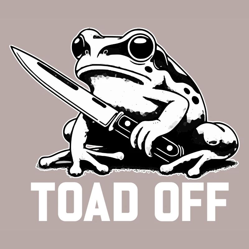 Vintage Frog Toad Meme Grumpy Frog Don't Toad Me