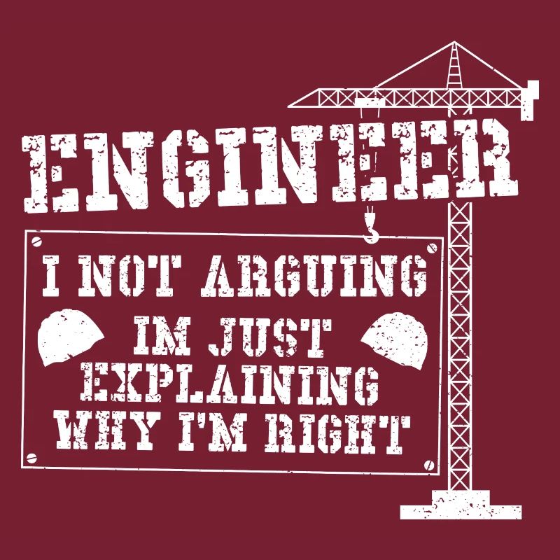 Engineer I Not Arguing Im Just Explaining Why I'm