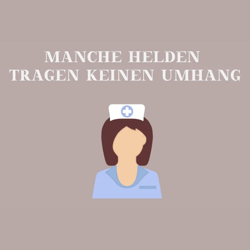 Krankenschwester Heldin Geschenkidee