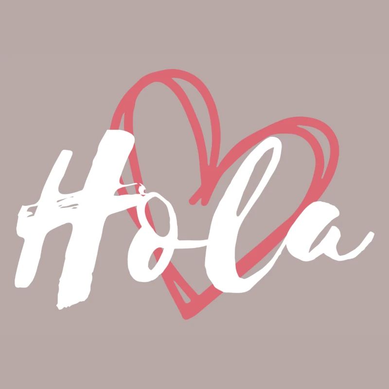 Hola hello spain vacation gift idea funny