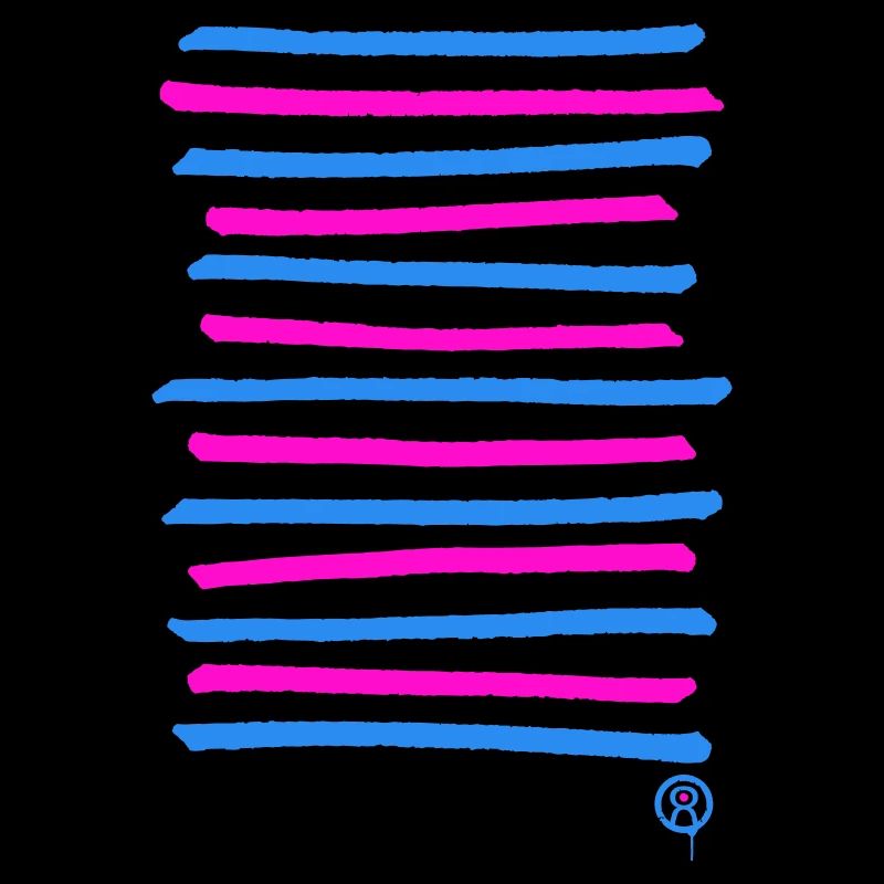 Sprayed graffiti lines, printing color freely selectable