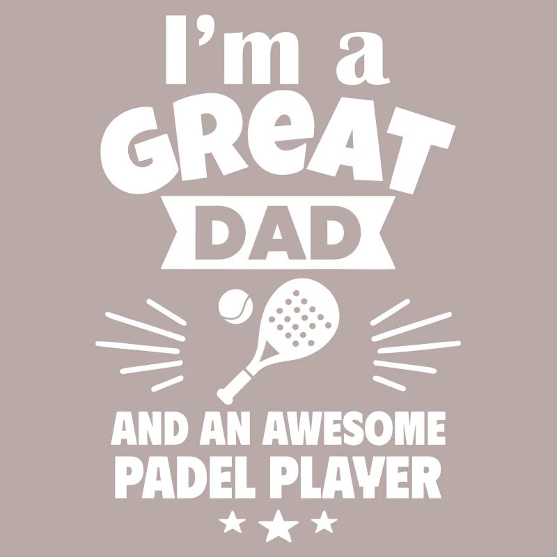 Ich bin ein toller Papa und ein Padel-Ass