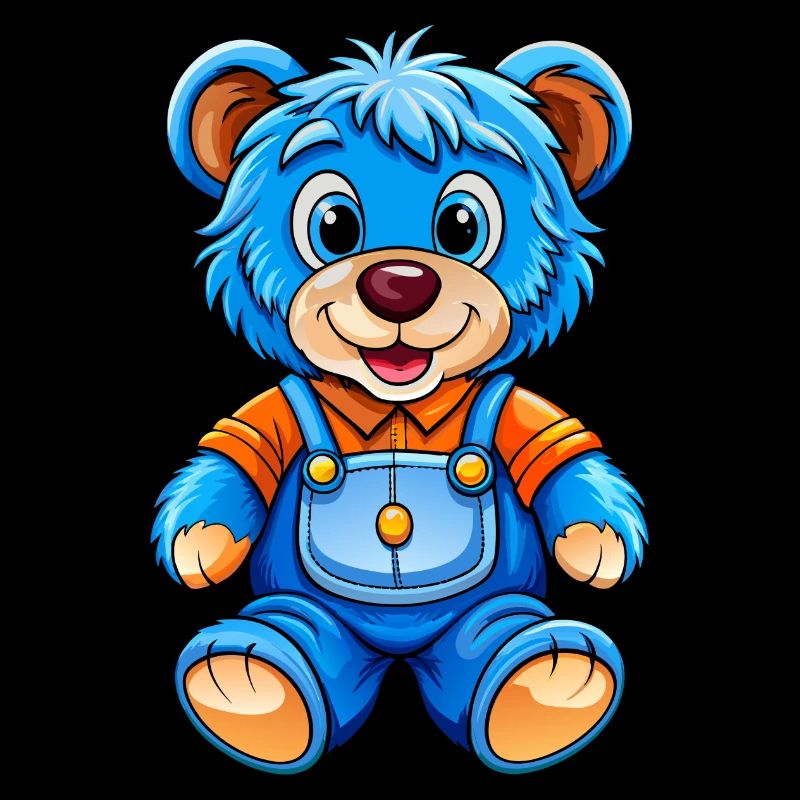 Teddy bleu