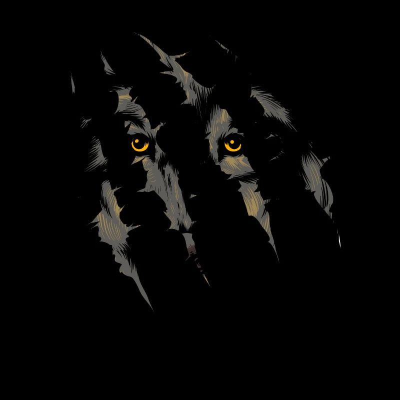 Wolf Griffe Rayures Loups forêt