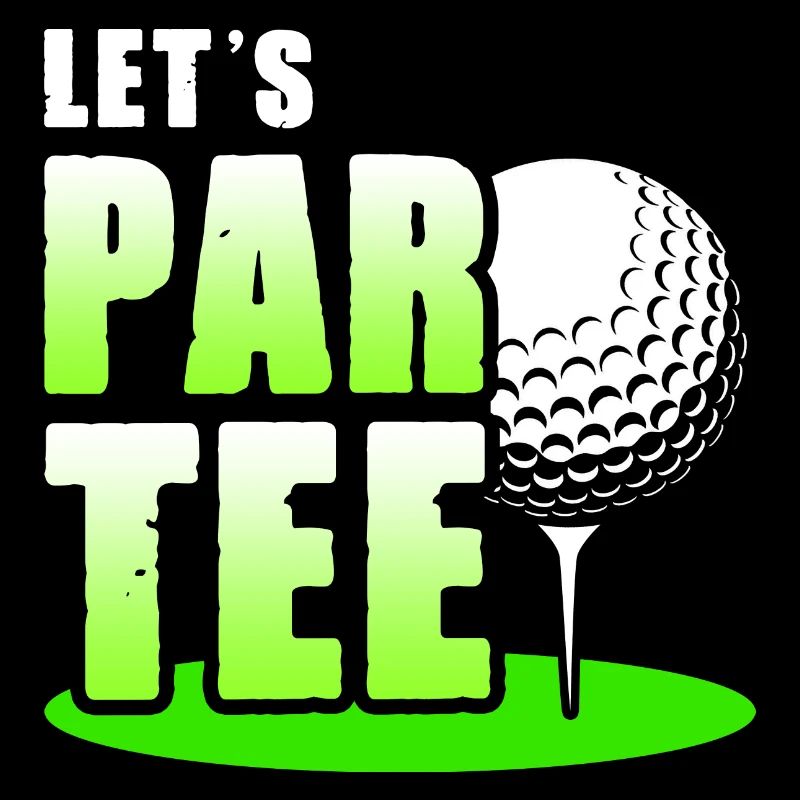 Let's Par Tee Golf Player Golfing Golf Course Golf