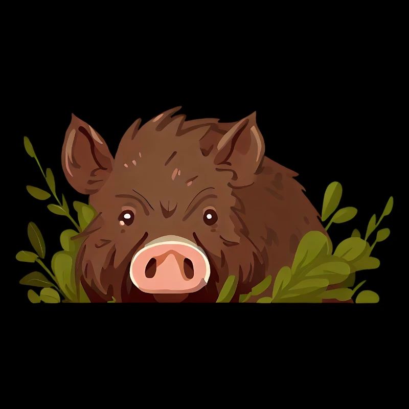 Wild boar forest dweller