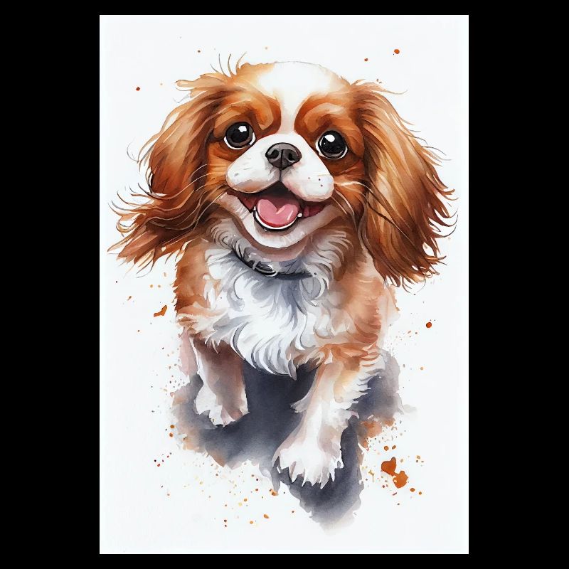 Charles Spaniel Chien Mignon