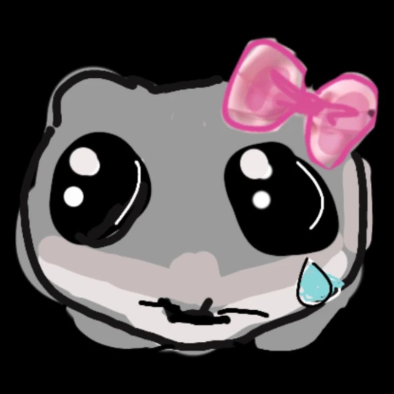 Hamster, illustration, drawing, sad hamster