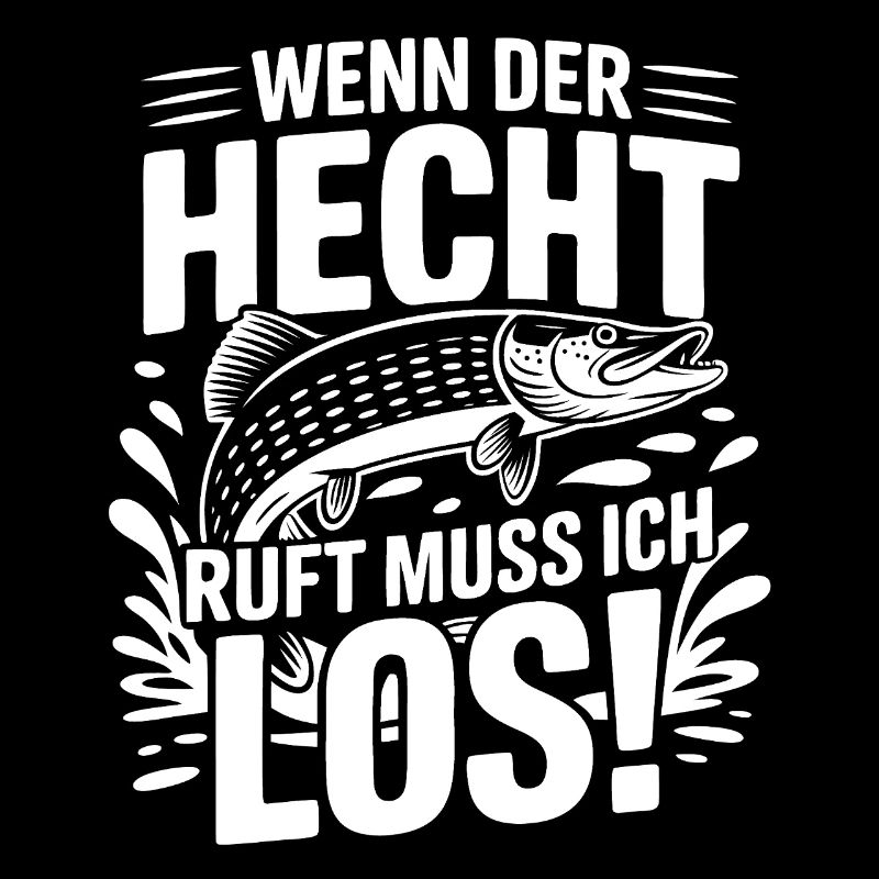 Angler Spruch Hecht