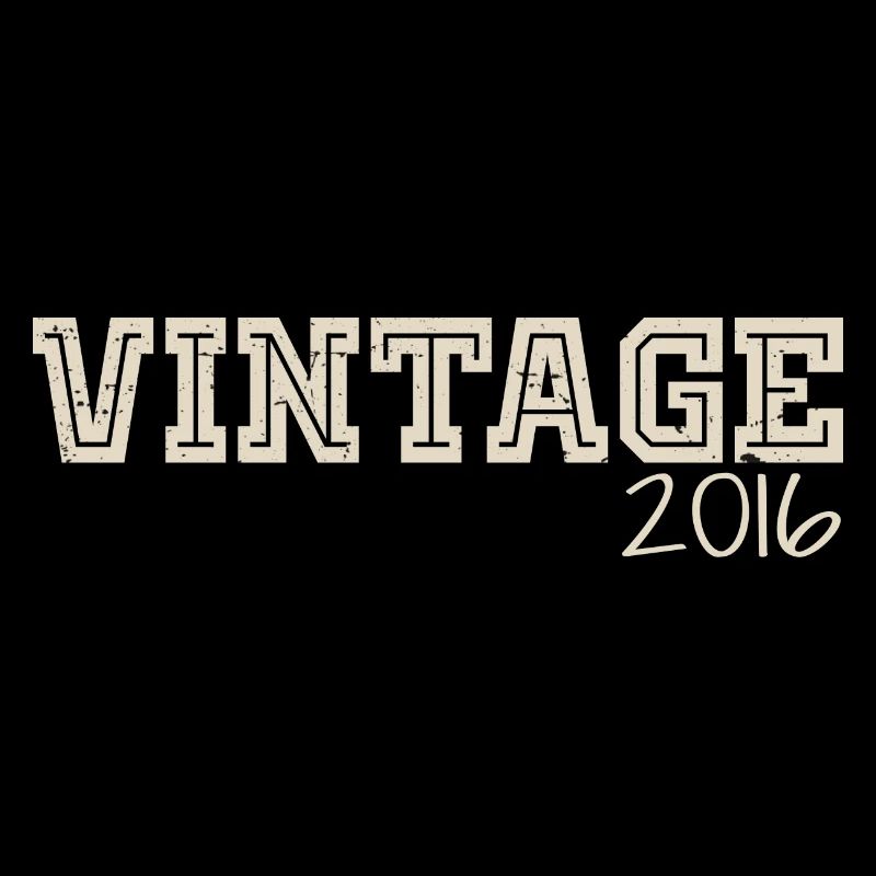 Vintage 2016 Original 2016 Rétro 2016 Cadeau 2016
